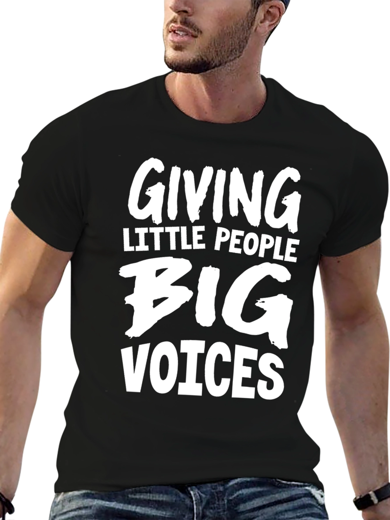 Giving Little People Big Voices Graphic Tee