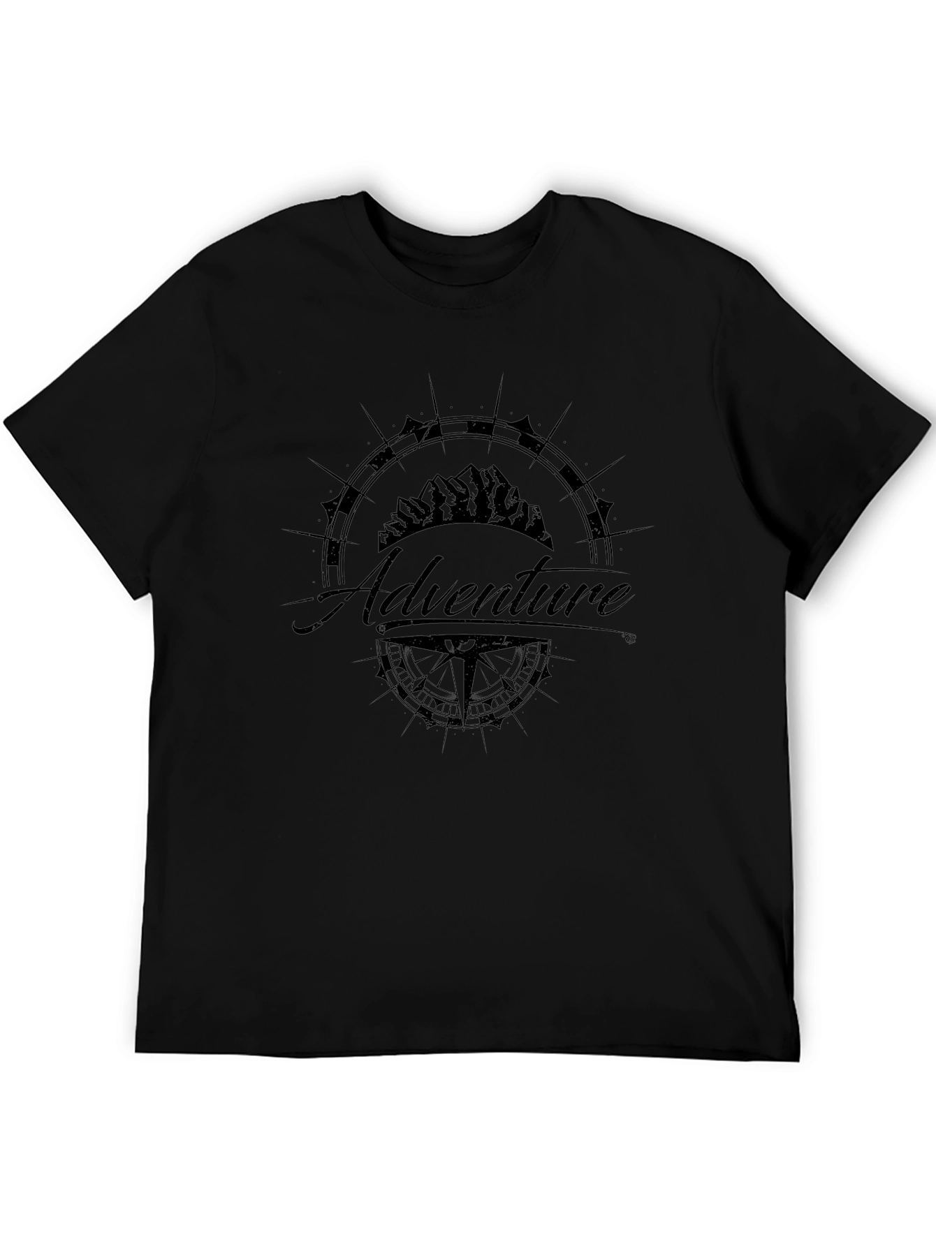 Adventure Compass Graphic Tee - Stylish Travel Shirt