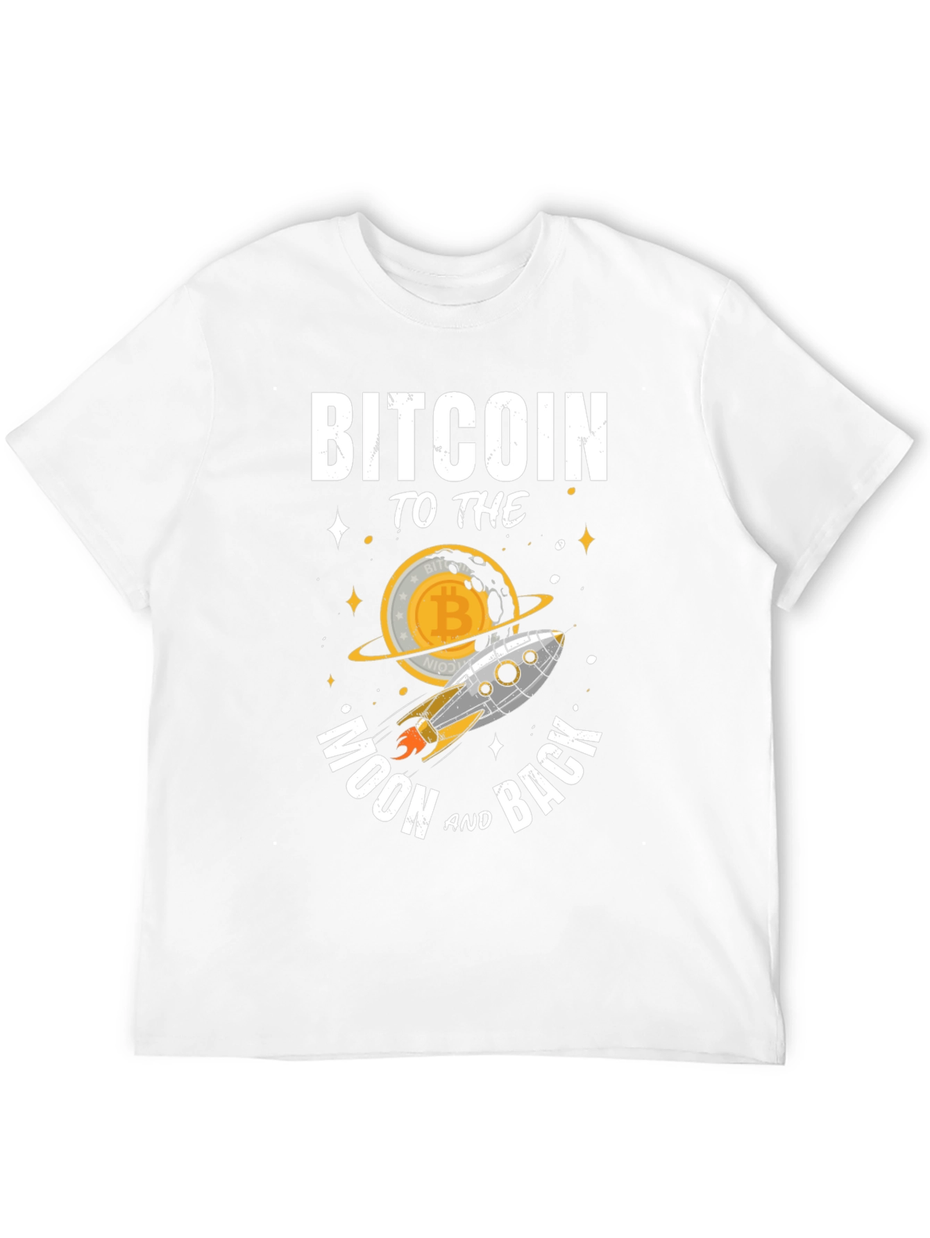 Bitcoin To The Moon Graphic Tee
