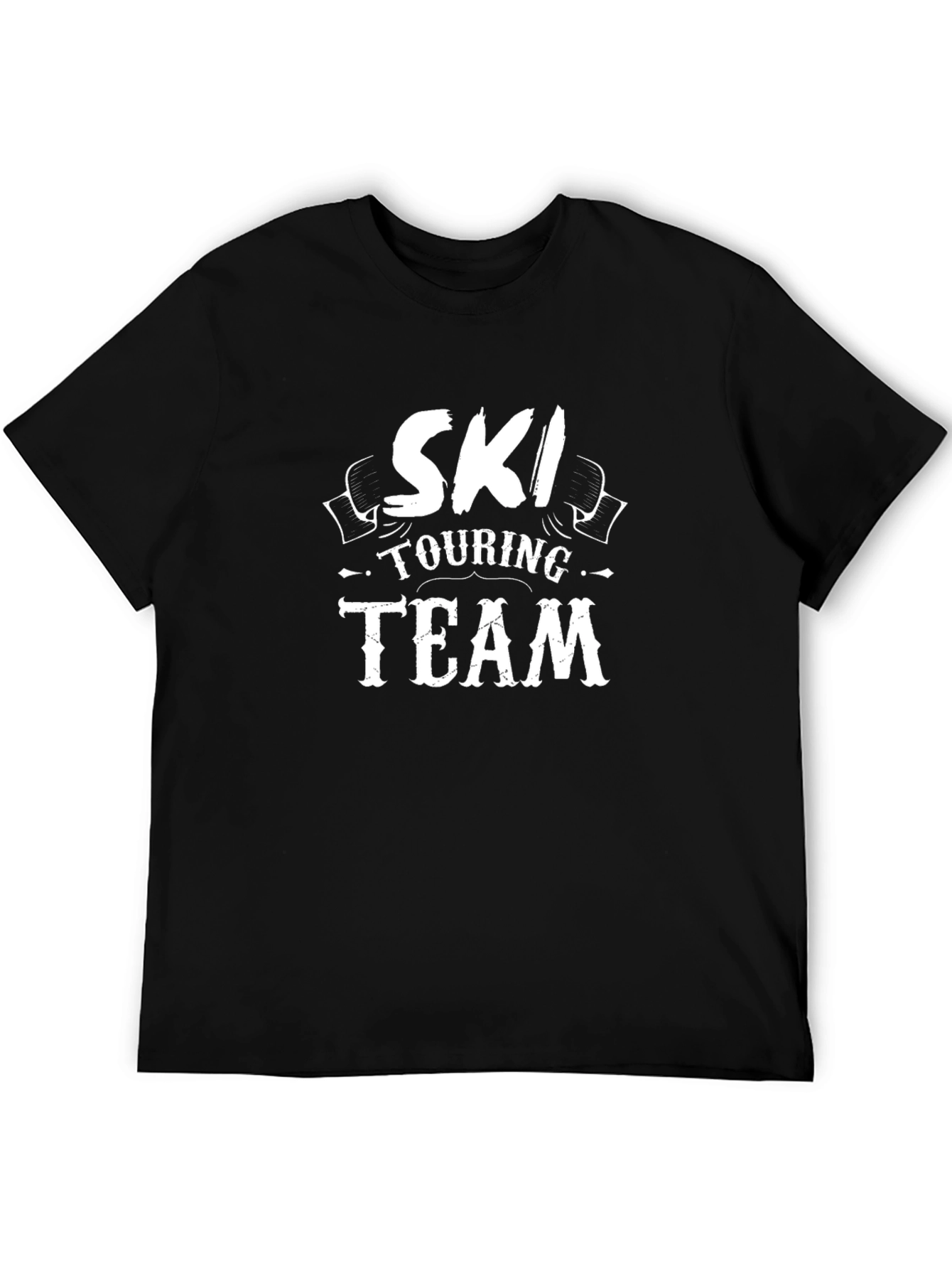 Ski Touring Team Black T-Shirt