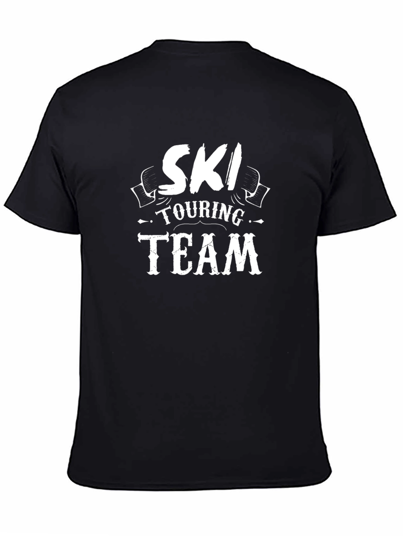 Ski Touring Team Black T-Shirt