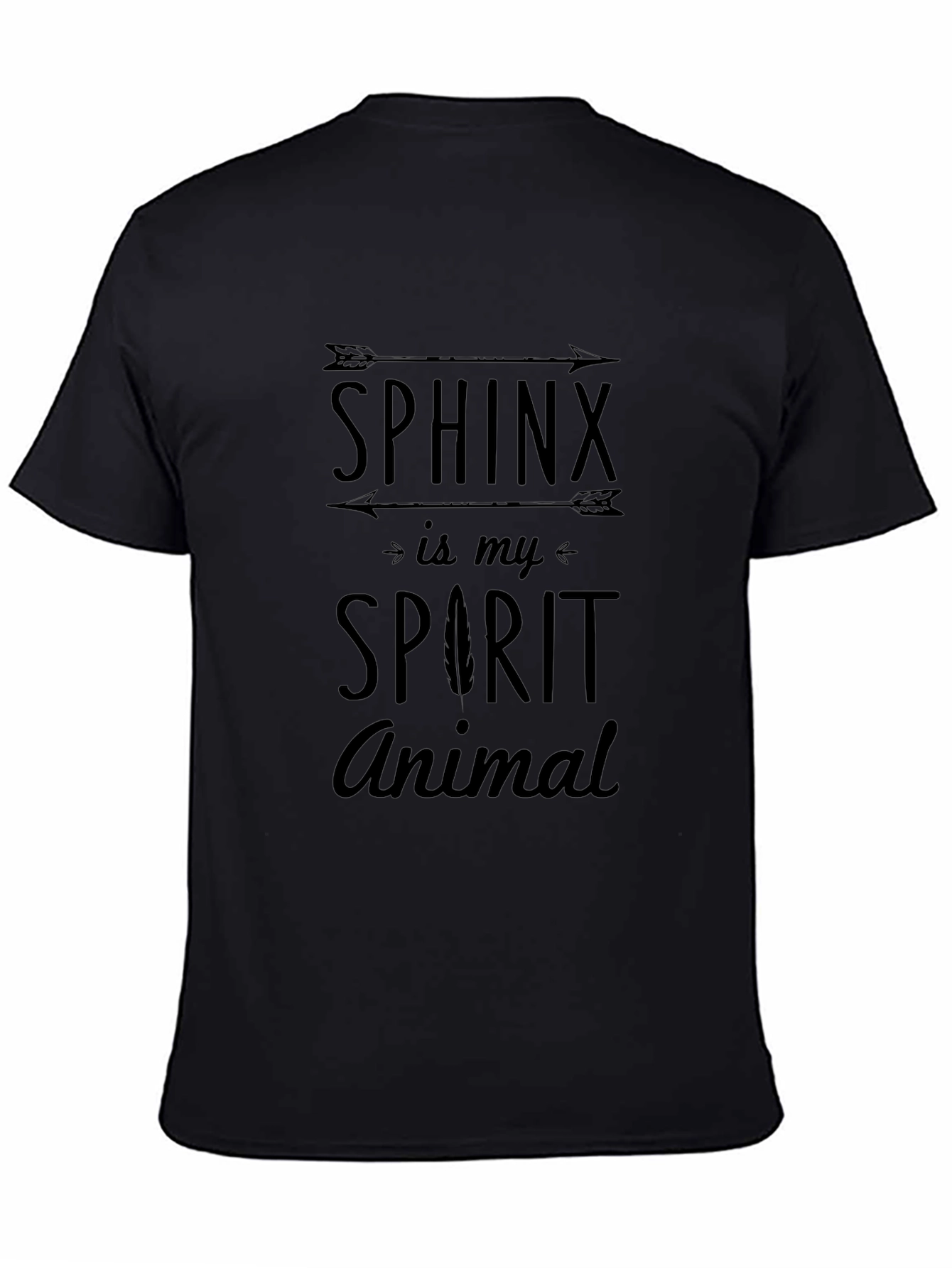 Sphinx Spirit Animal Graphic T-Shirt