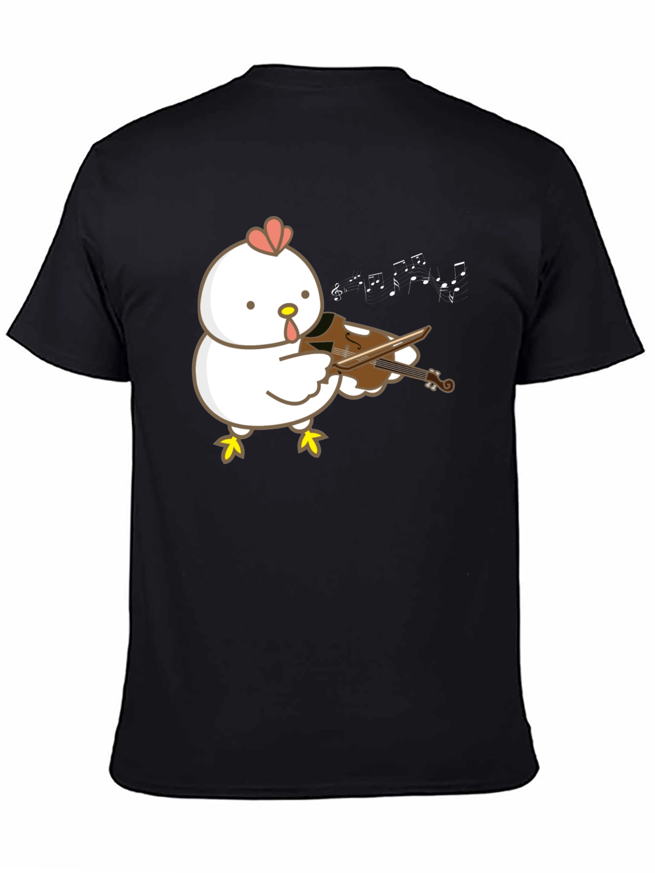 Chicken Playing Violin T-Shirt