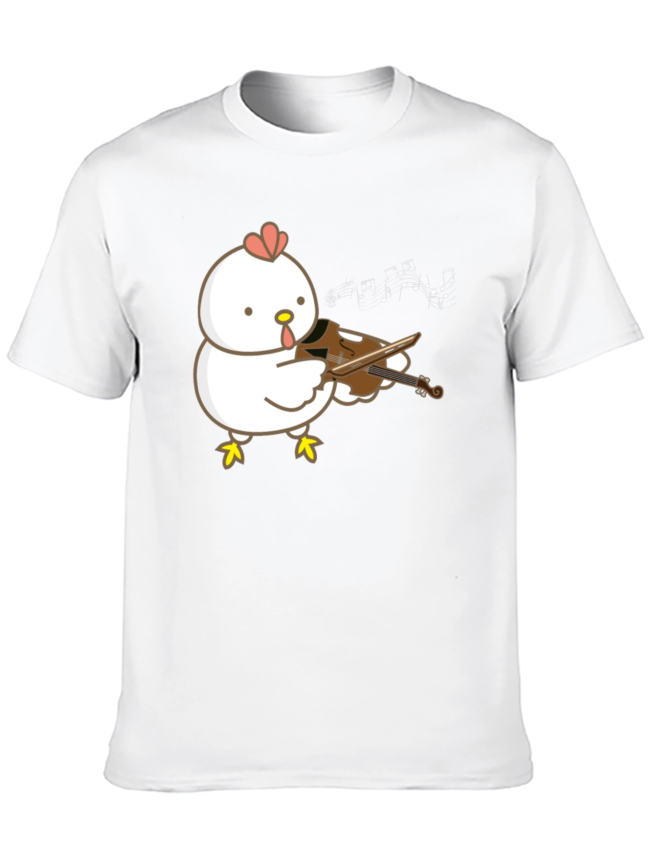 Chicken Playing Violin T-Shirt