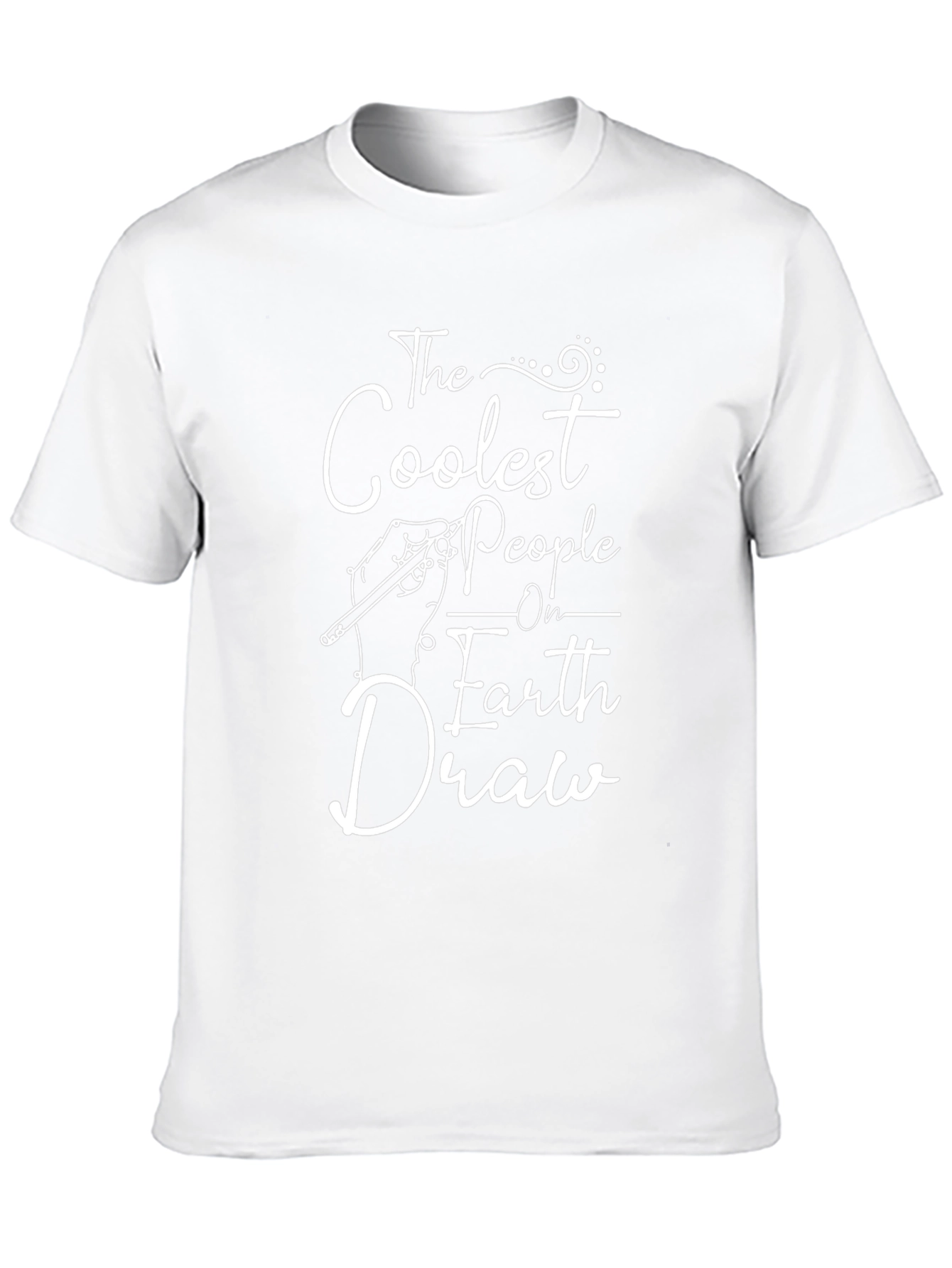 Coolest People Draw Graphic T-Shirt