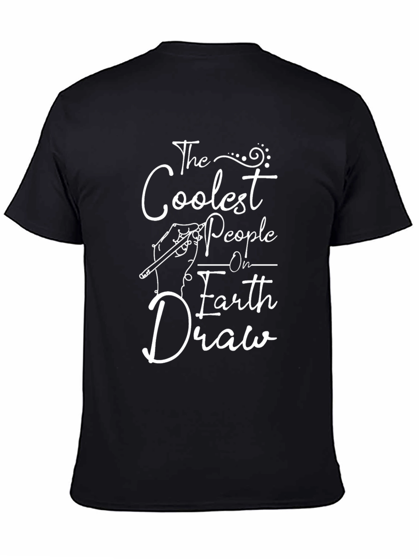 Coolest People Draw Graphic T-Shirt
