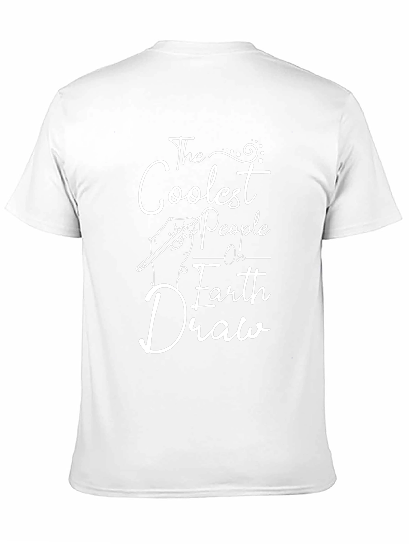 Coolest People Draw Graphic T-Shirt