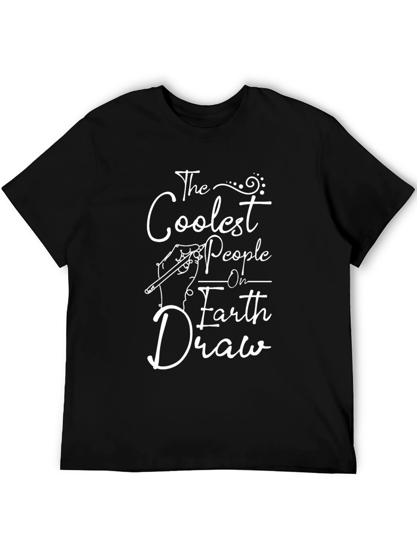 Coolest People Draw Graphic T-Shirt