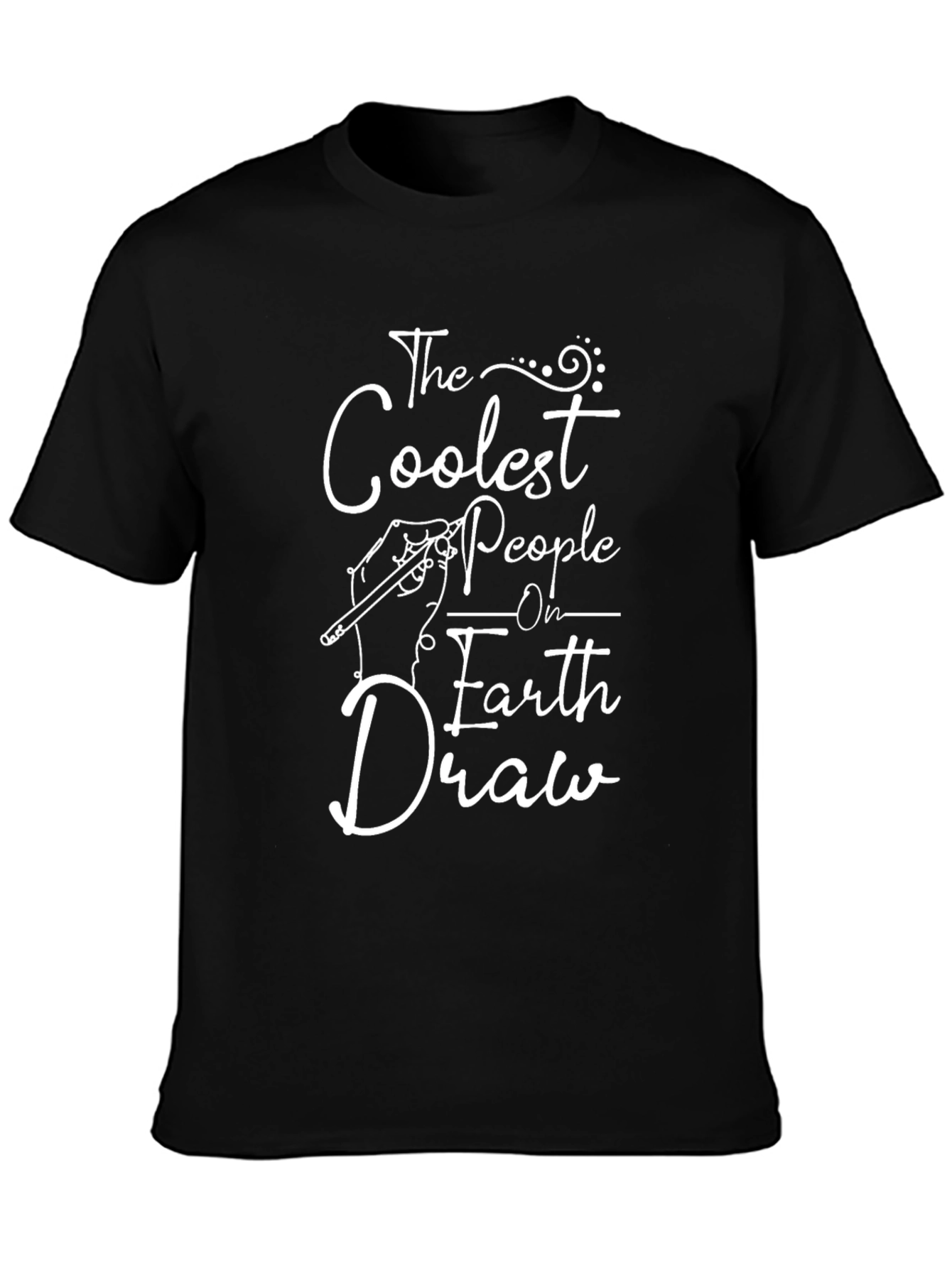 Coolest People Draw Graphic T-Shirt