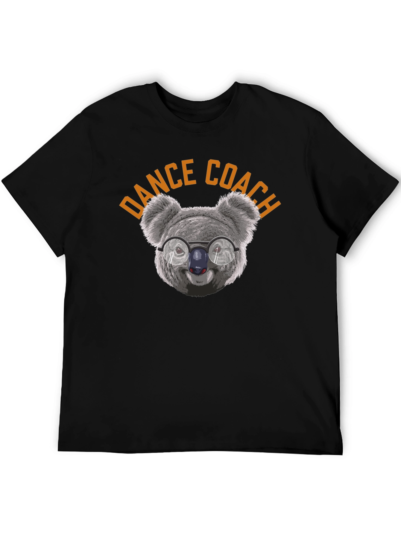 Dance Coach Koala Graphic T-Shirt - Unisex Cotton Tee