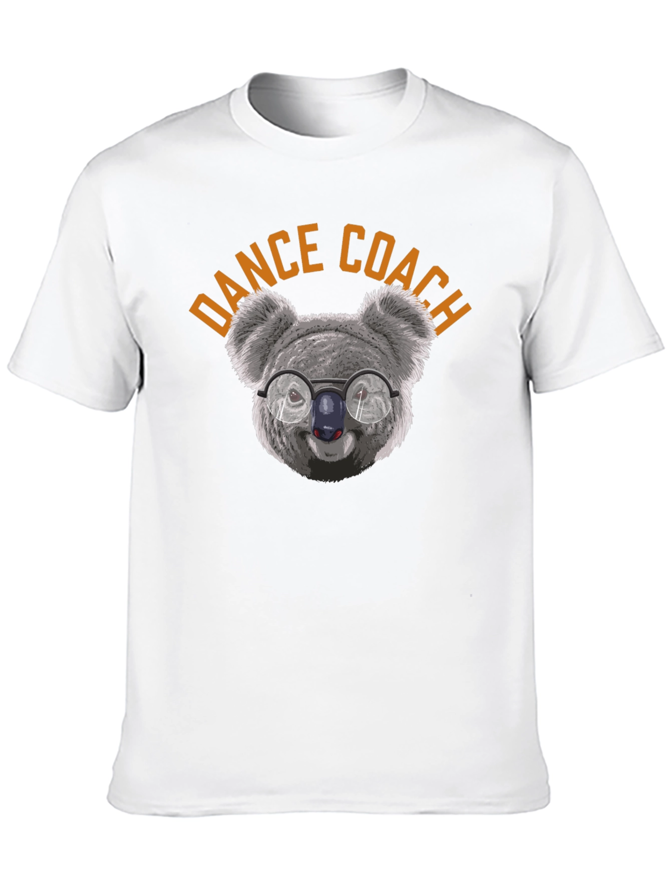 Dance Coach Koala Graphic T-Shirt - Unisex Cotton Tee
