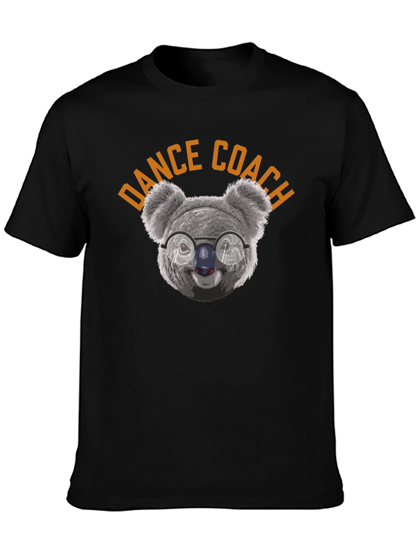 Dance Coach Koala Graphic T-Shirt - Unisex Cotton Tee