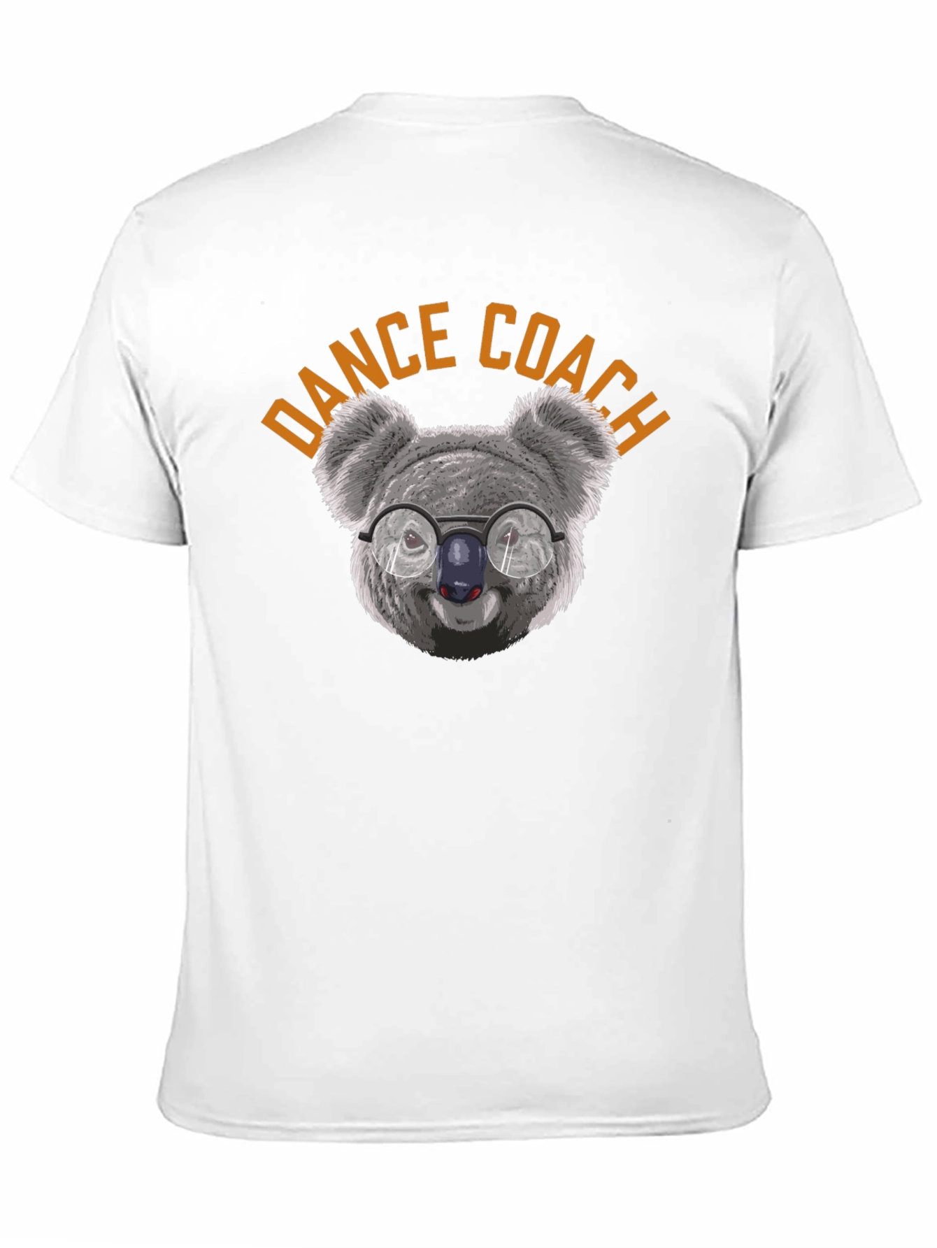 Dance Coach Koala Graphic T-Shirt - Unisex Cotton Tee