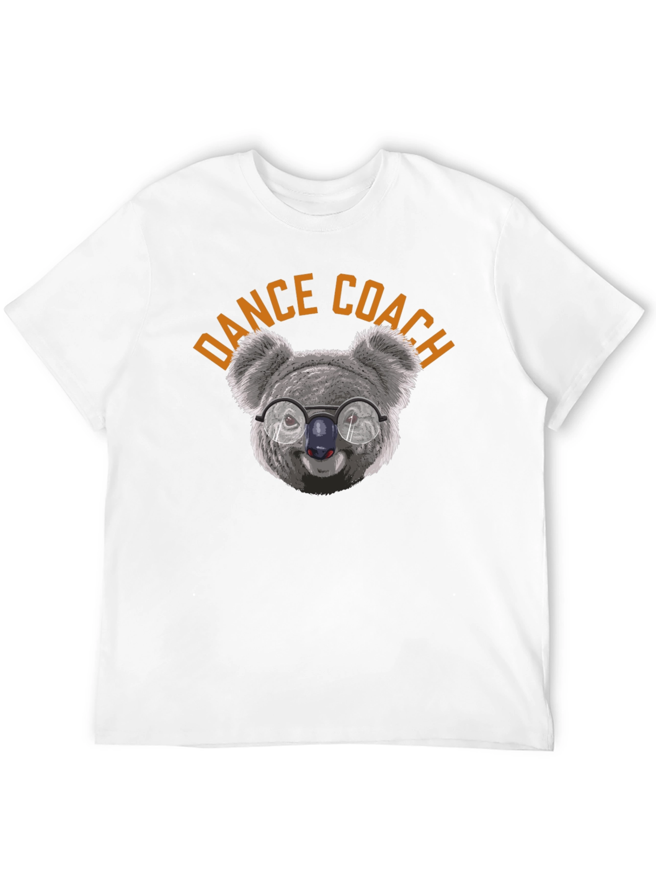 Dance Coach Koala Graphic T-Shirt - Unisex Cotton Tee