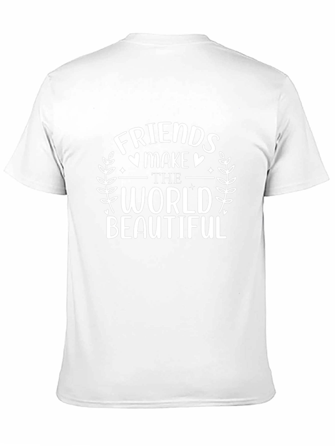 Friends Make the World Beautiful Graphic Tee