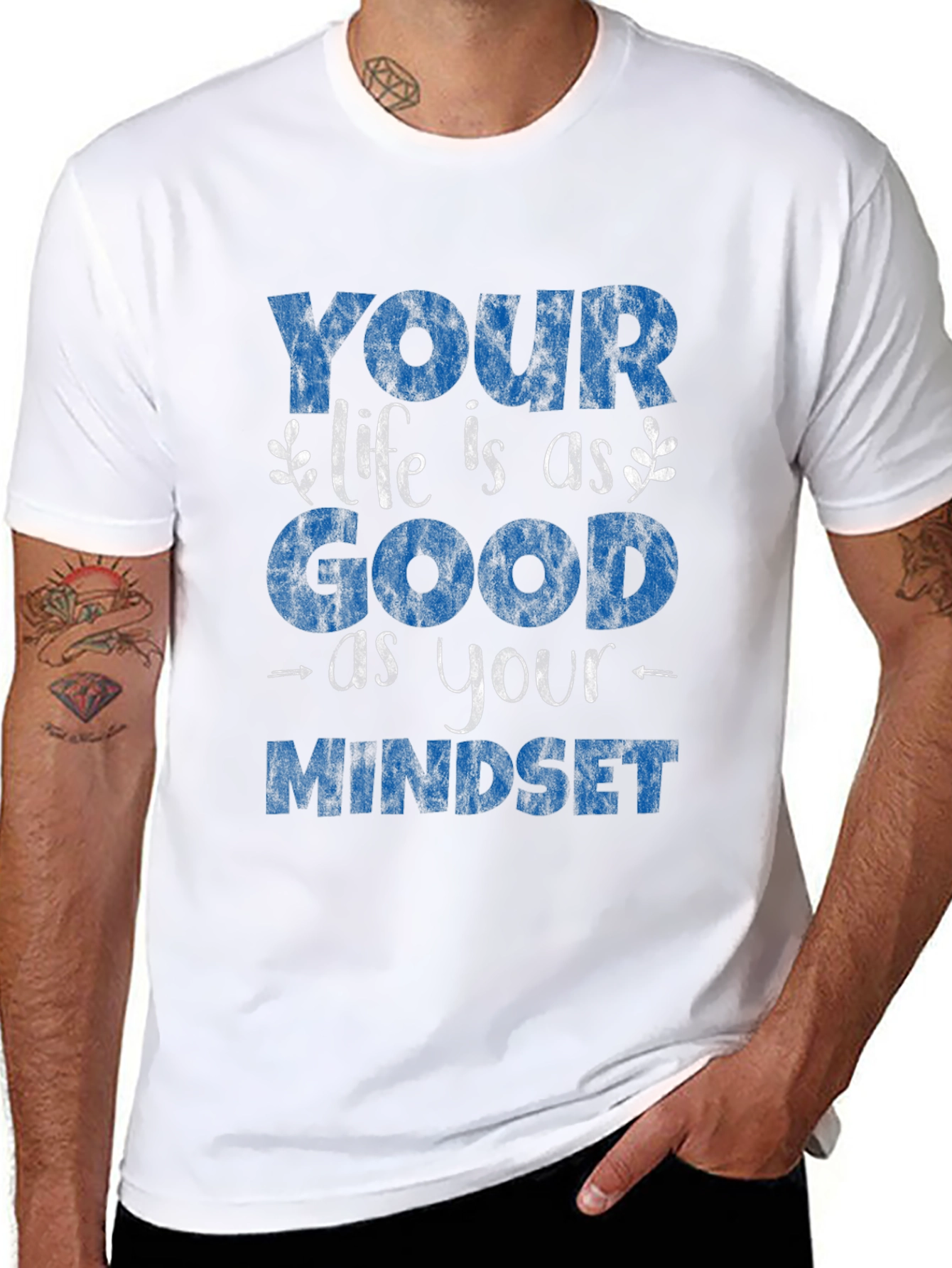 Mindset Matters Graphic Tee - Motivational Quote Shirt
