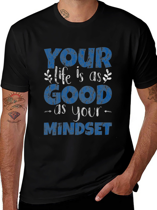 Mindset Matters Graphic Tee - Motivational Quote Shirt