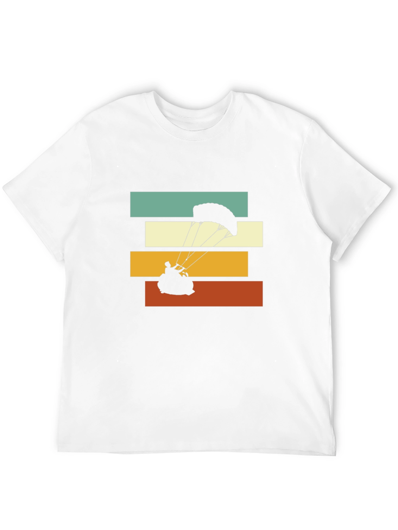 Retro Paragliding Graphic Tee - Adventure Ready