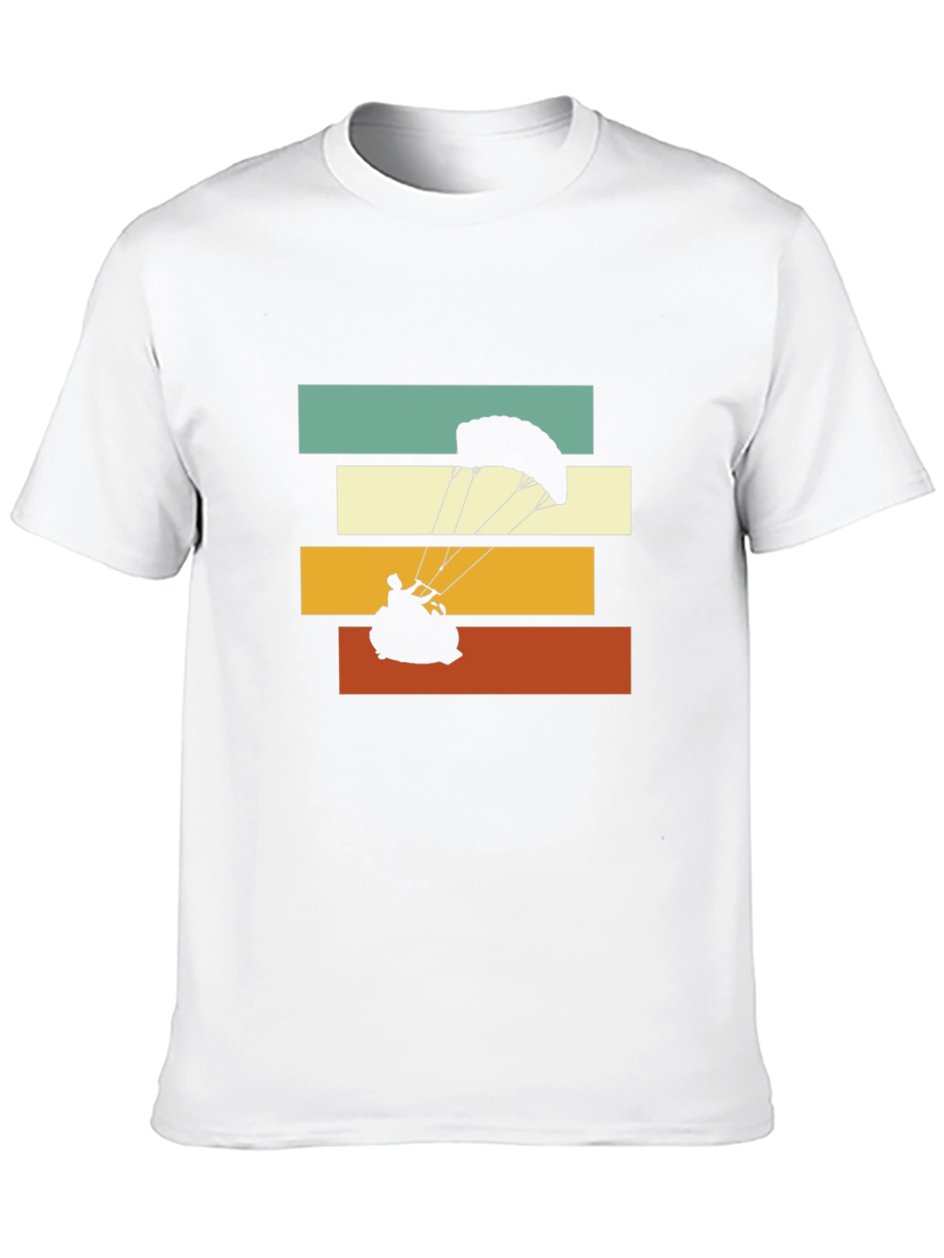 Retro Paragliding Graphic Tee - Adventure Ready