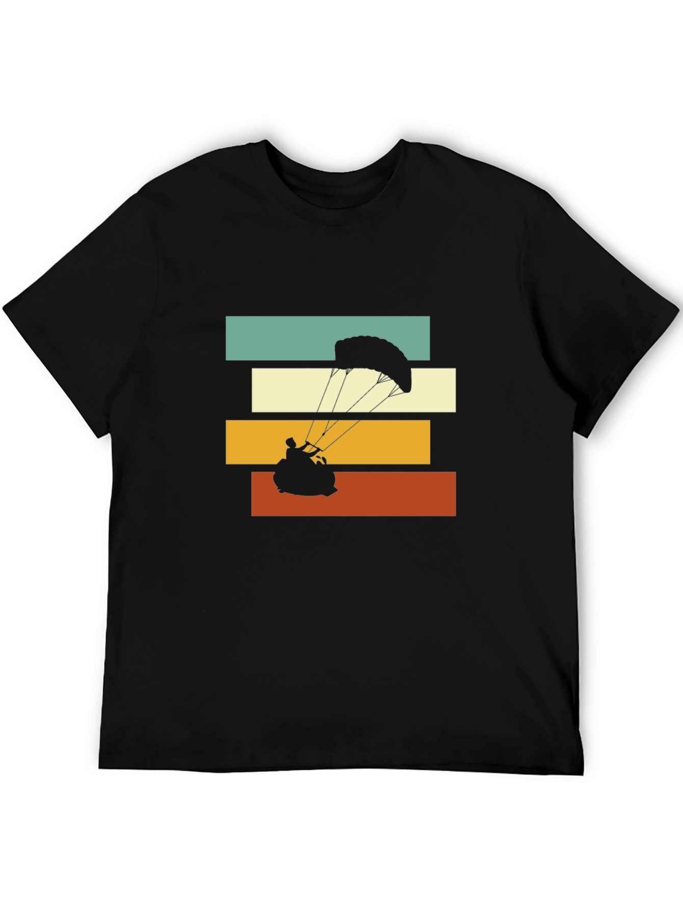 Retro Paragliding Graphic Tee - Adventure Ready