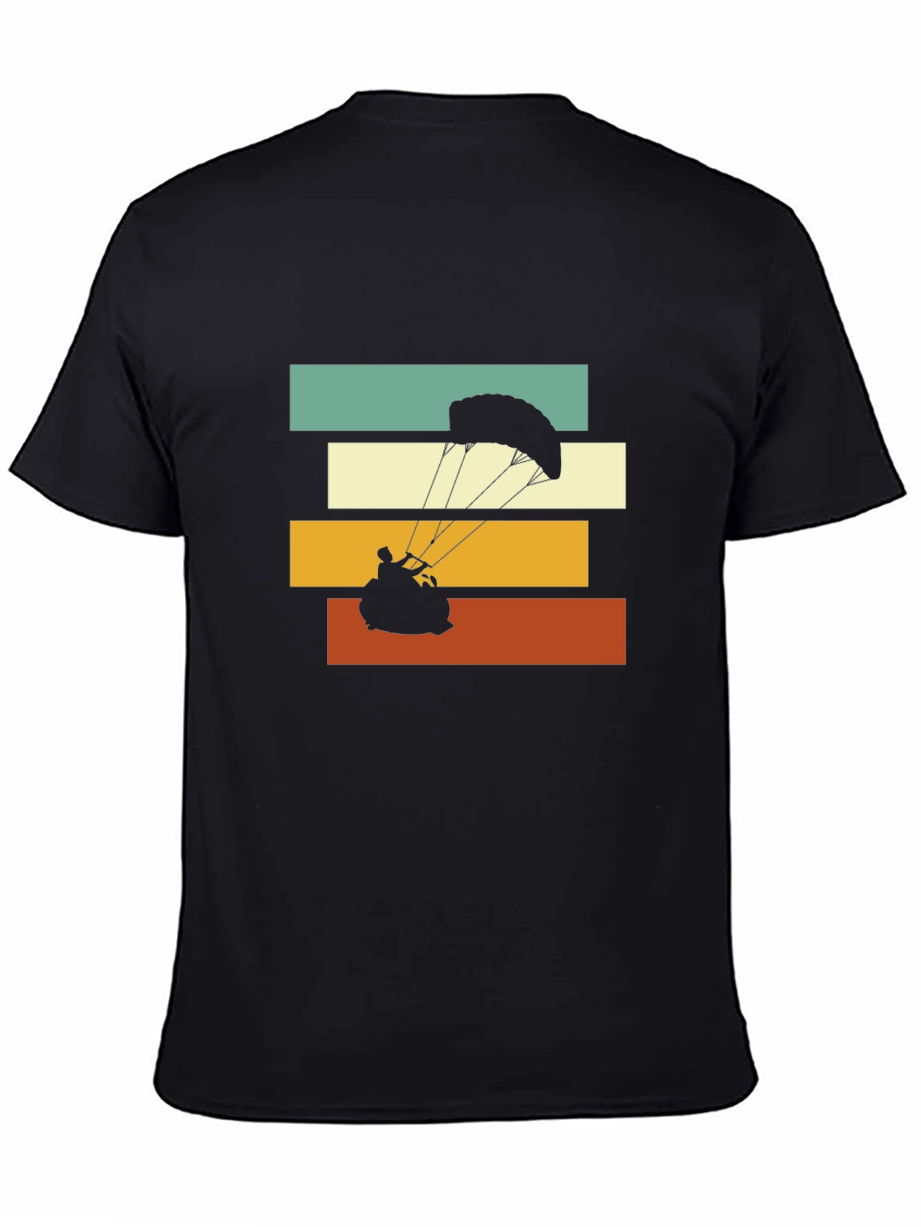 Retro Paragliding Graphic Tee - Adventure Ready