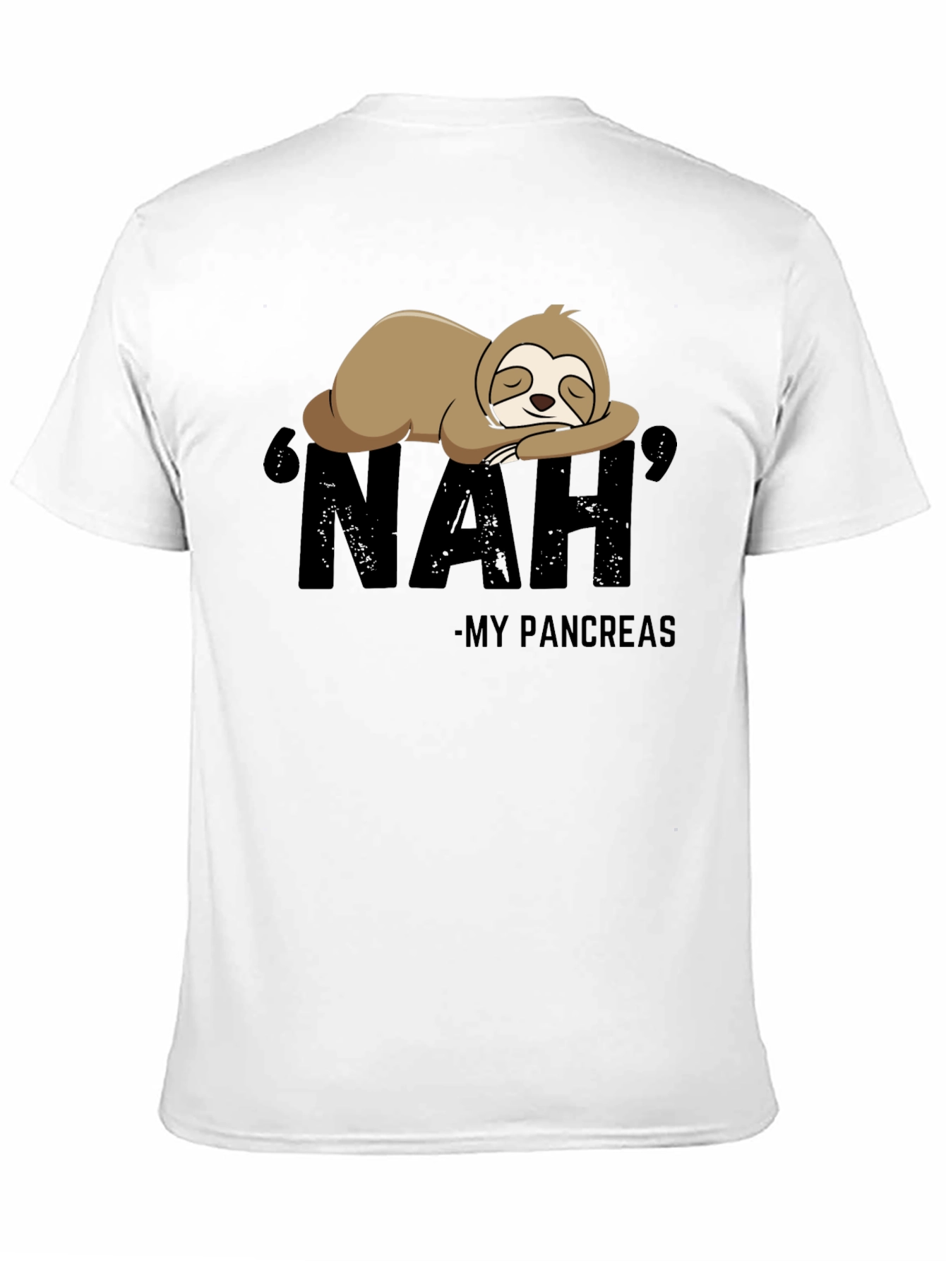 Nah My Pancreas Sloth T-Shirt