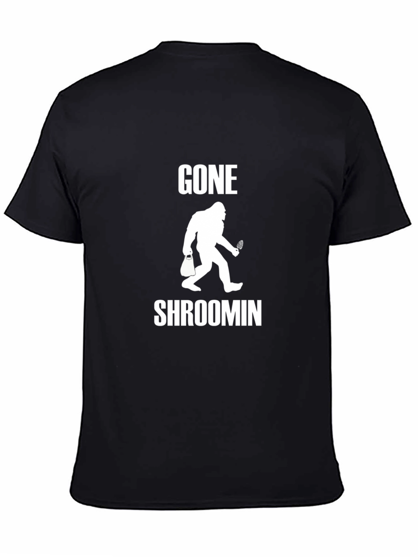 Gone Shroomin Bigfoot Graphic Tee