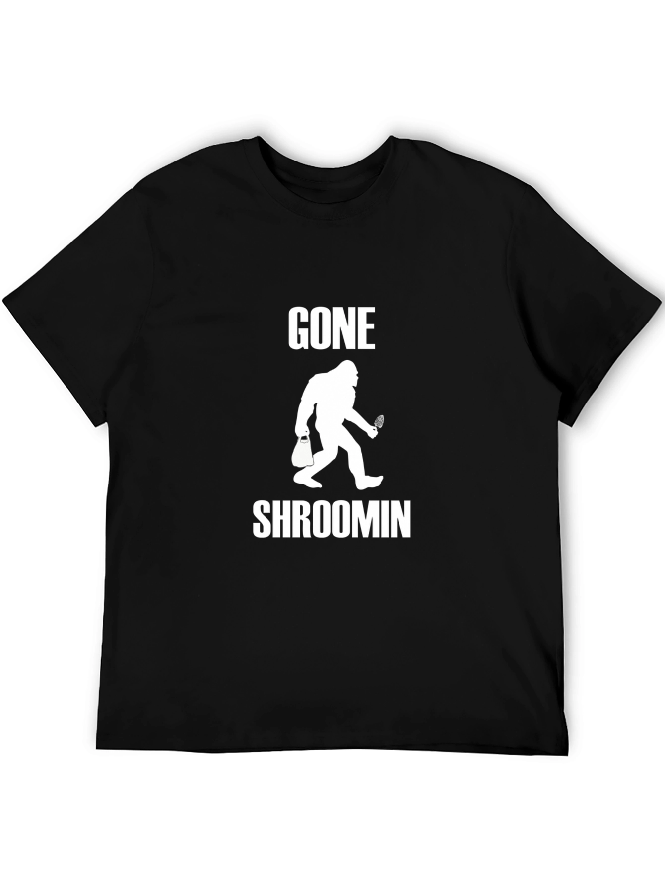 Gone Shroomin Bigfoot Graphic Tee