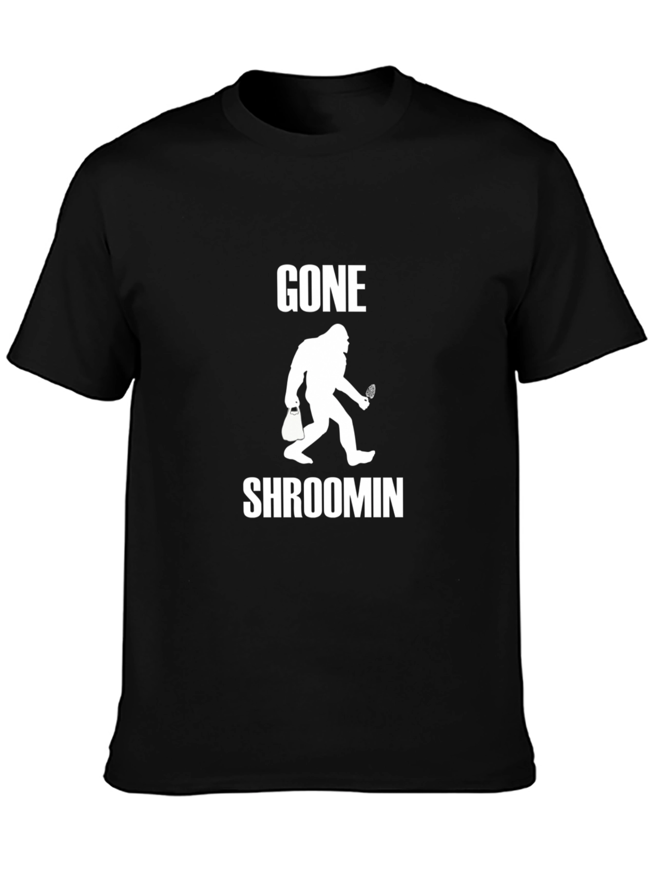 Gone Shroomin Bigfoot Graphic Tee