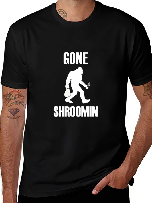 Gone Shroomin Bigfoot Graphic Tee
