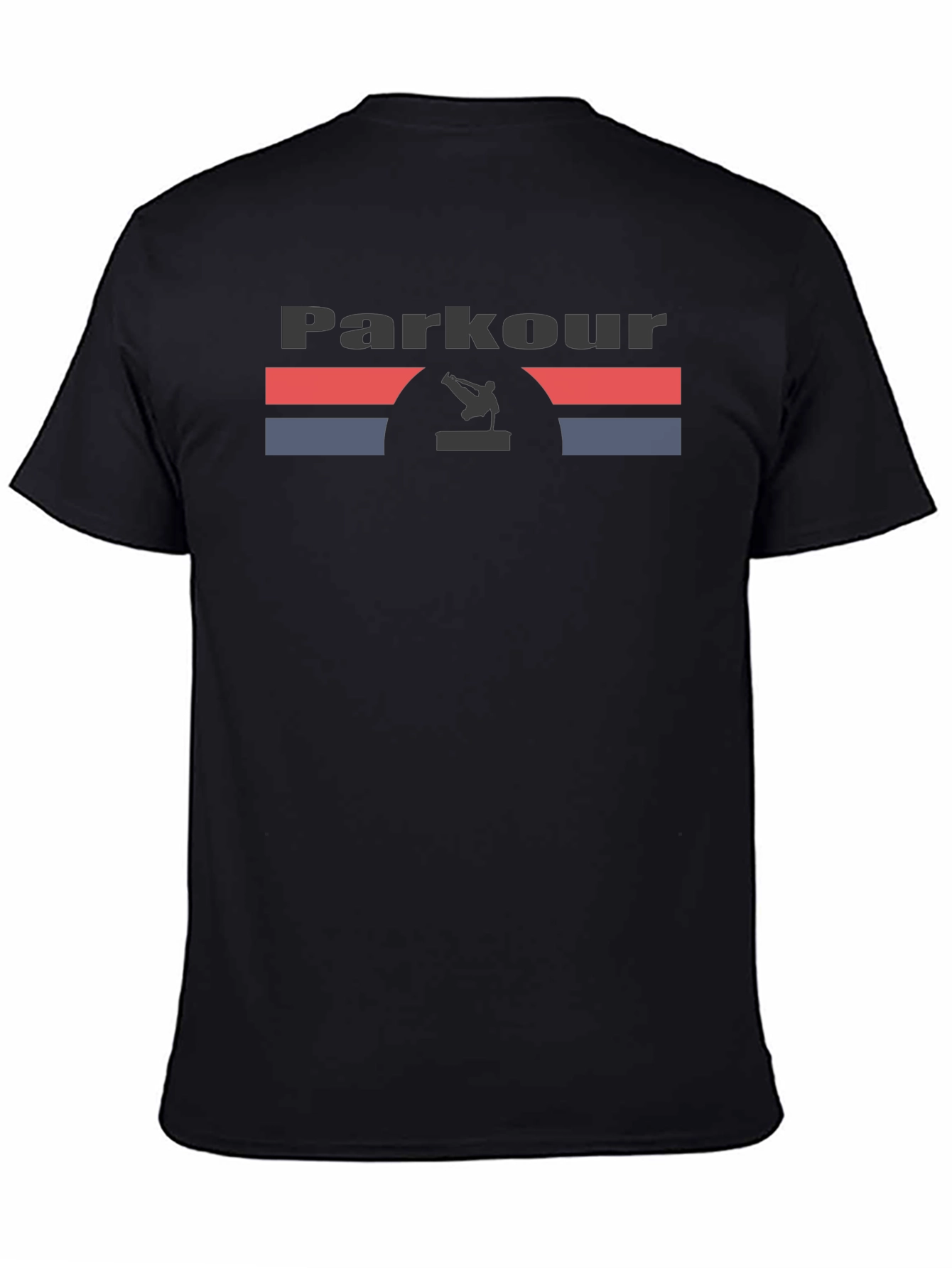 Parkour Graphic Tee - Retro Style