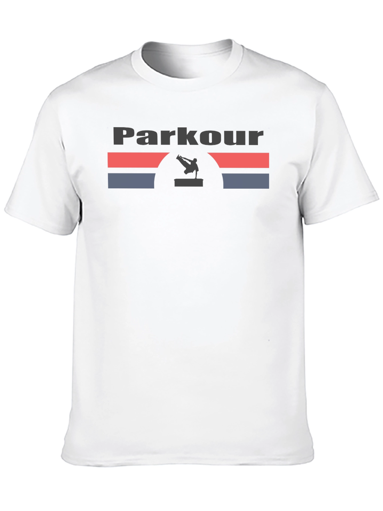 Parkour Graphic Tee - Retro Style