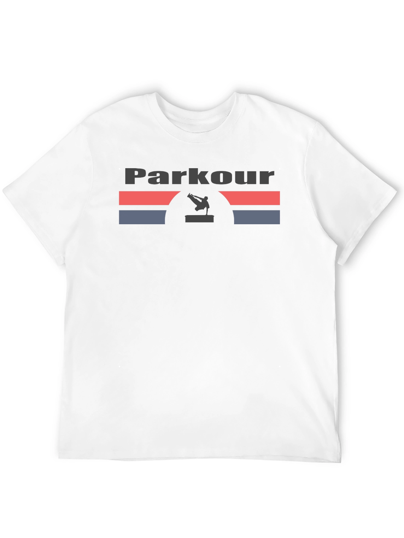 Parkour Graphic Tee - Retro Style
