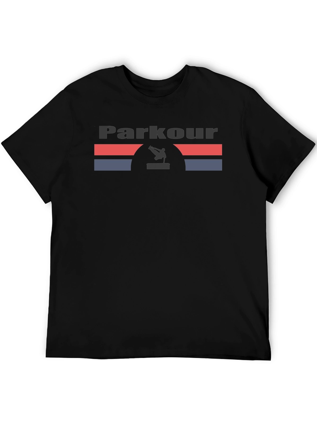 Parkour Graphic Tee - Retro Style