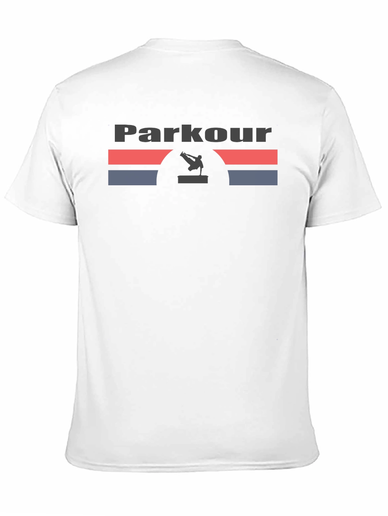 Parkour Graphic Tee - Retro Style