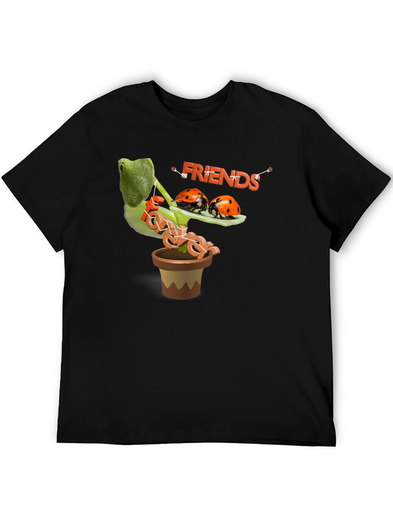Ladybug Friends Tee - Stylish Graphic T-Shirt