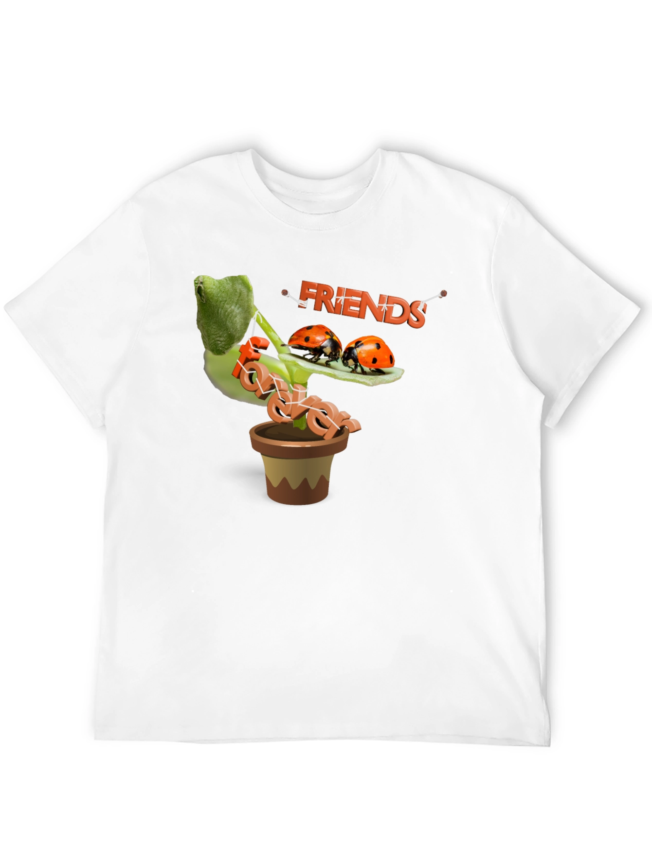 Ladybug Friends Tee - Stylish Graphic T-Shirt