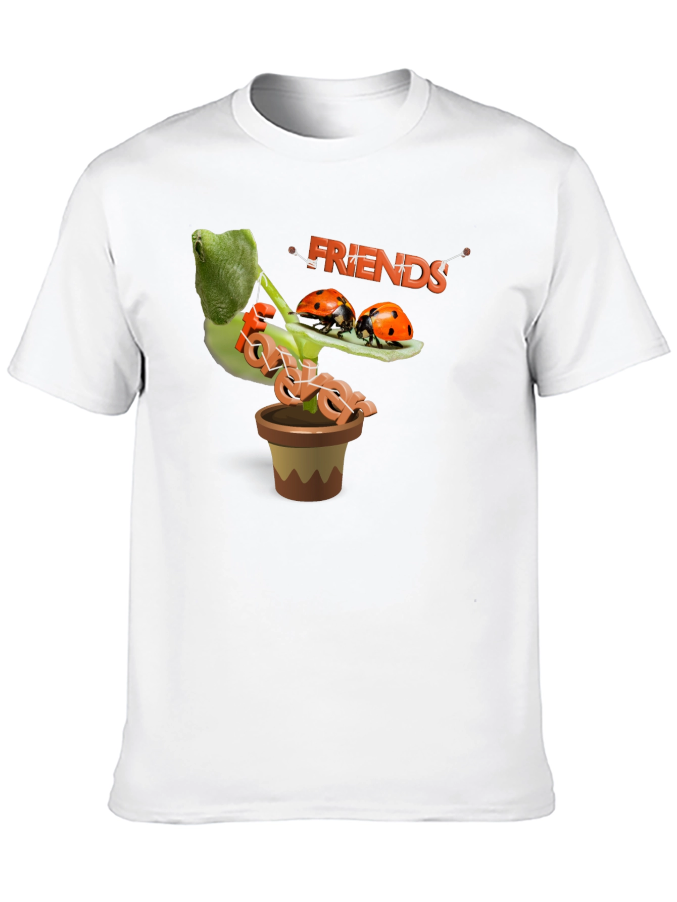 Ladybug Friends Tee - Stylish Graphic T-Shirt