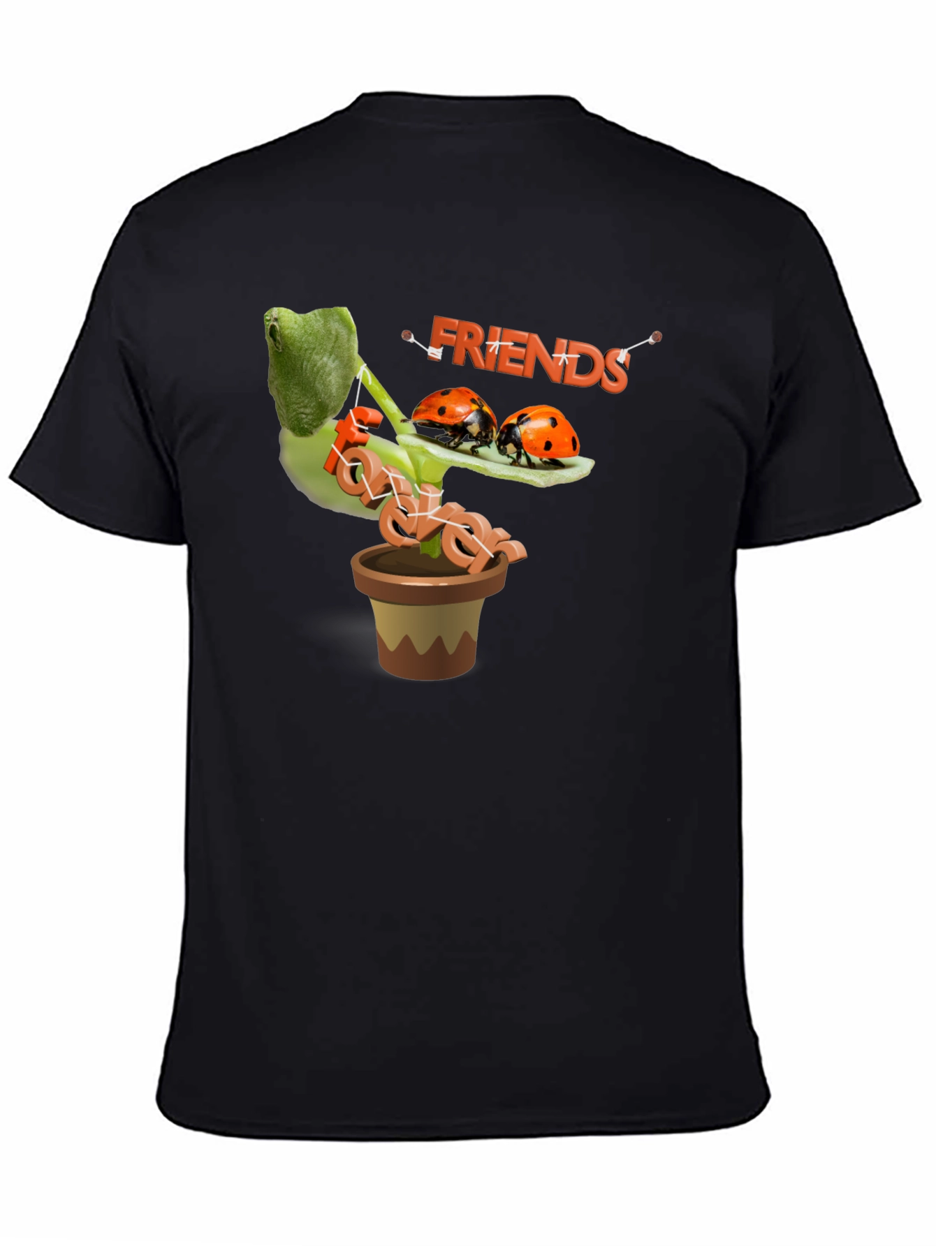 Ladybug Friends Tee - Stylish Graphic T-Shirt