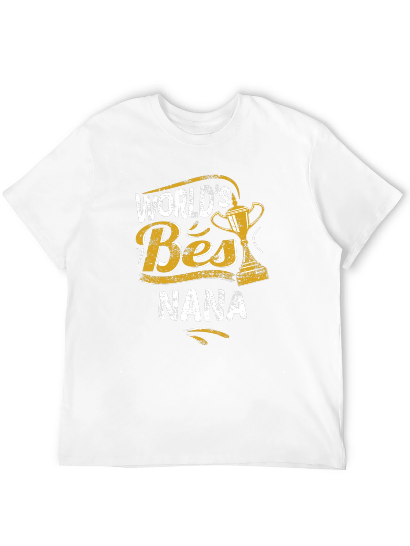 Worlds Best Nana Black T-Shirt