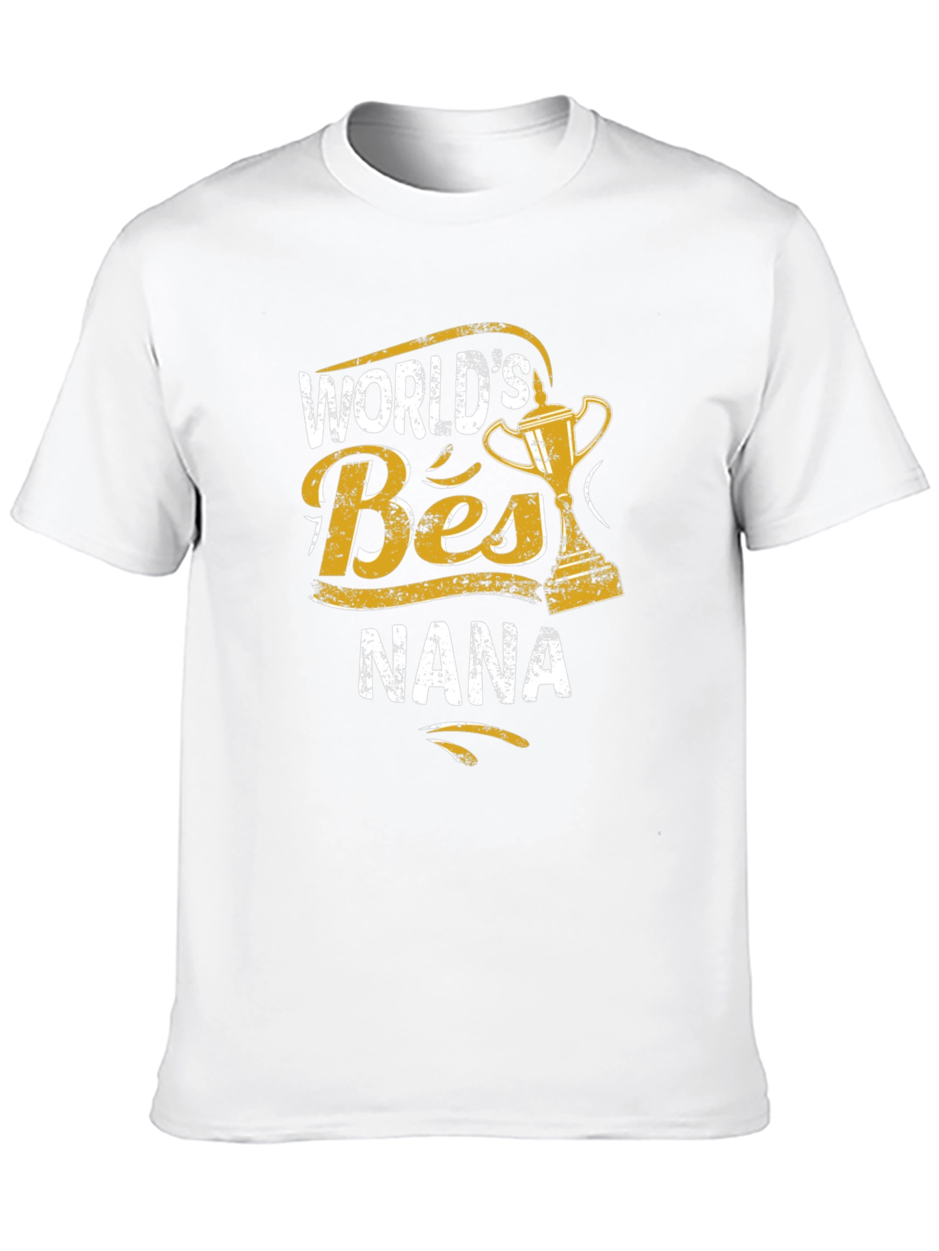 Worlds Best Nana Black T-Shirt