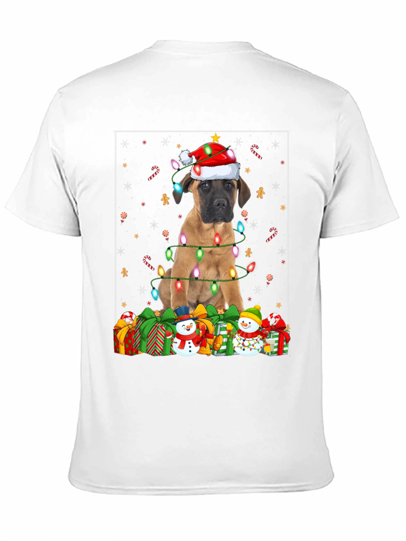 Dog Christmas Lights T-Shirt