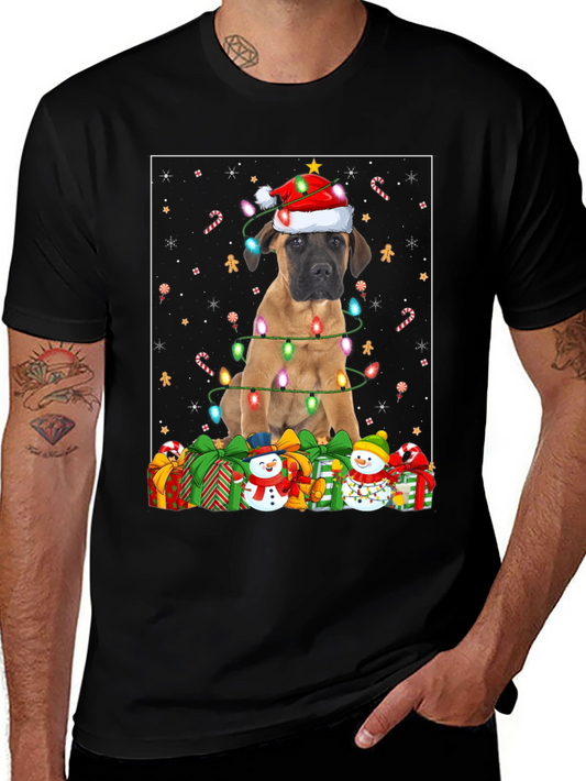 Dog Christmas Lights T-Shirt