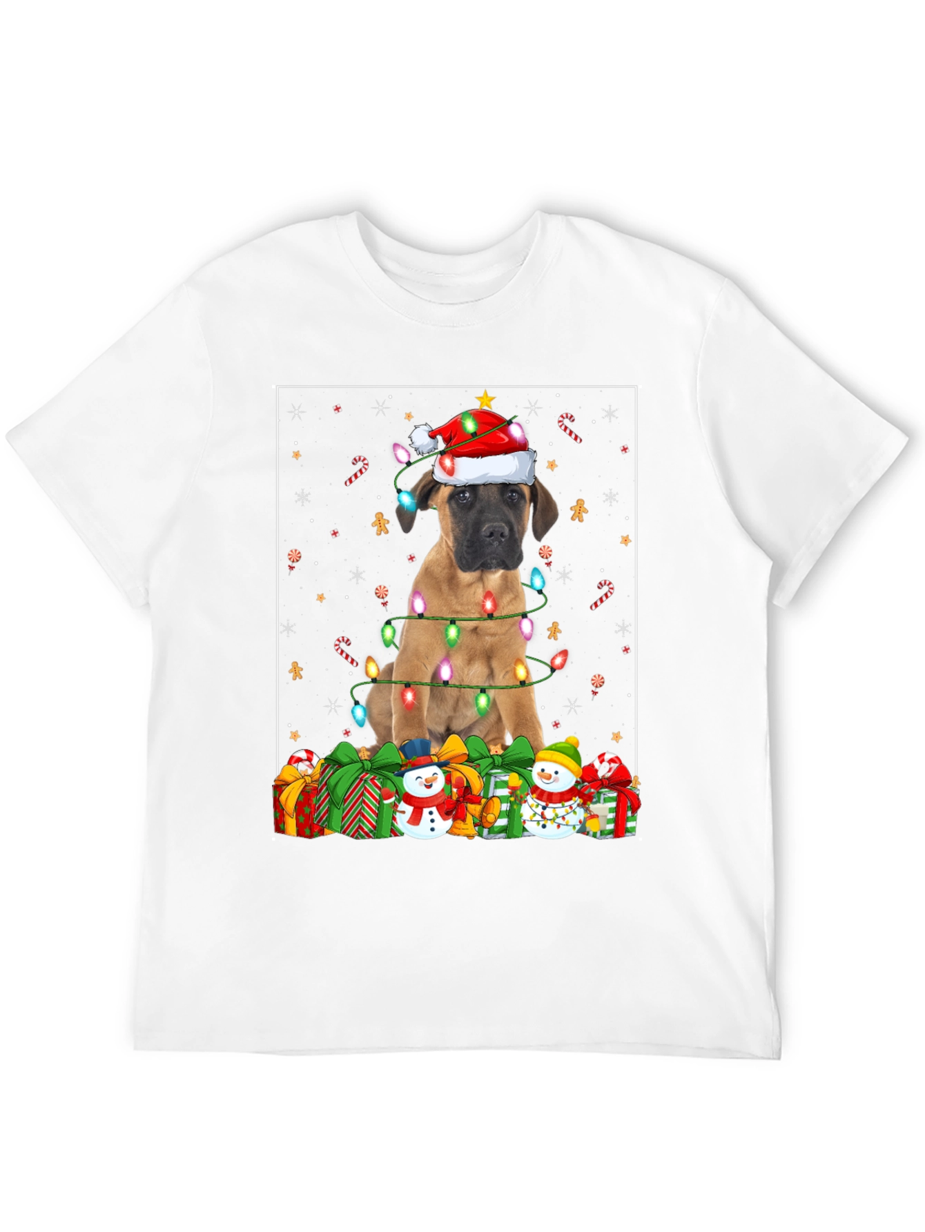 Dog Christmas Lights T-Shirt