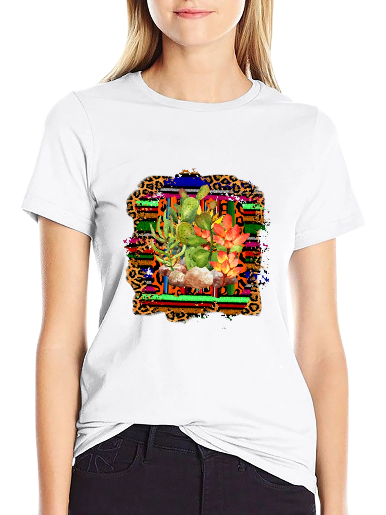 Cactus Graphic Tee - Desert Style
