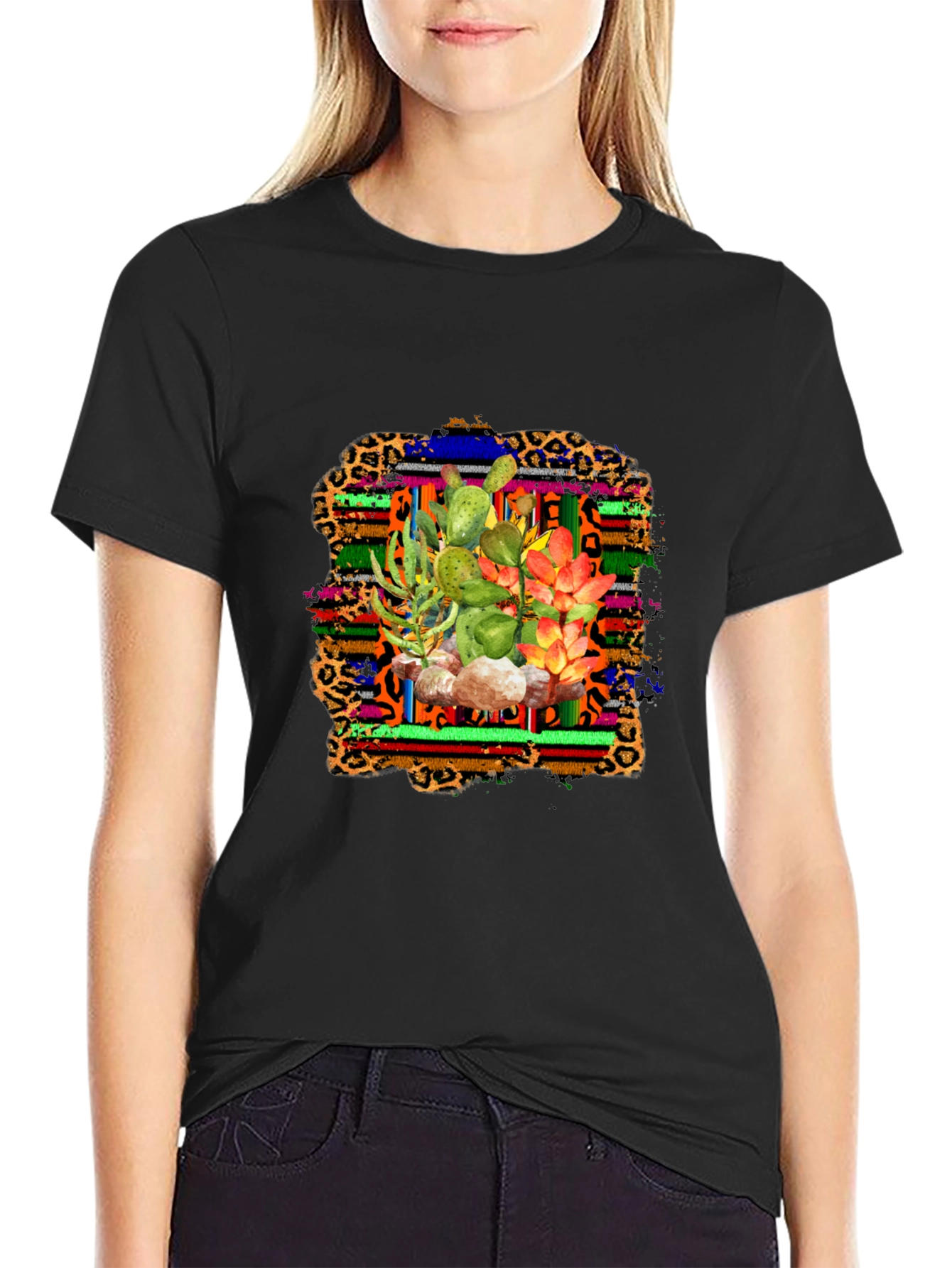 Cactus Graphic Tee - Desert Style