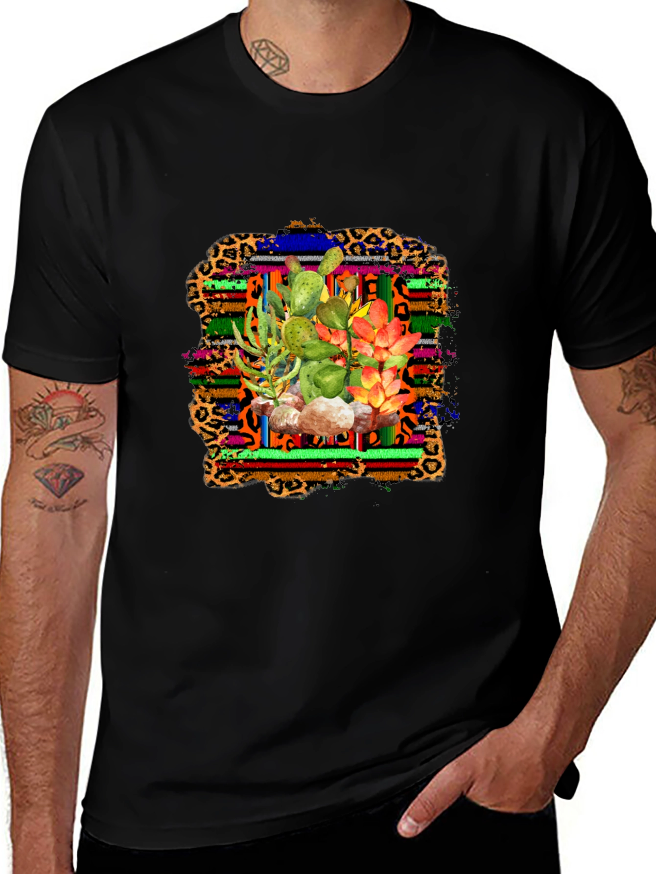 Cactus Graphic Tee - Desert Style