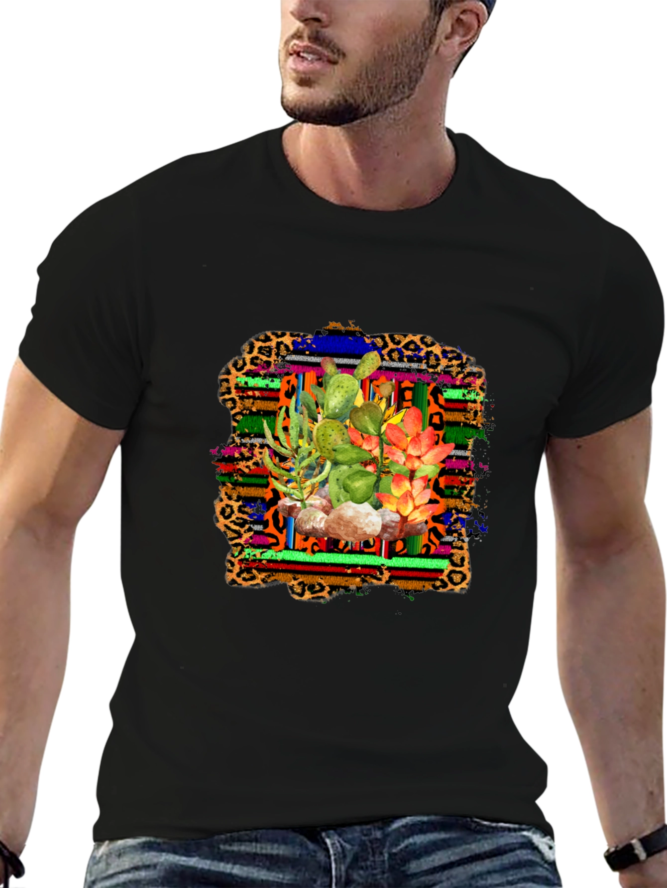 Cactus Graphic Tee - Desert Style