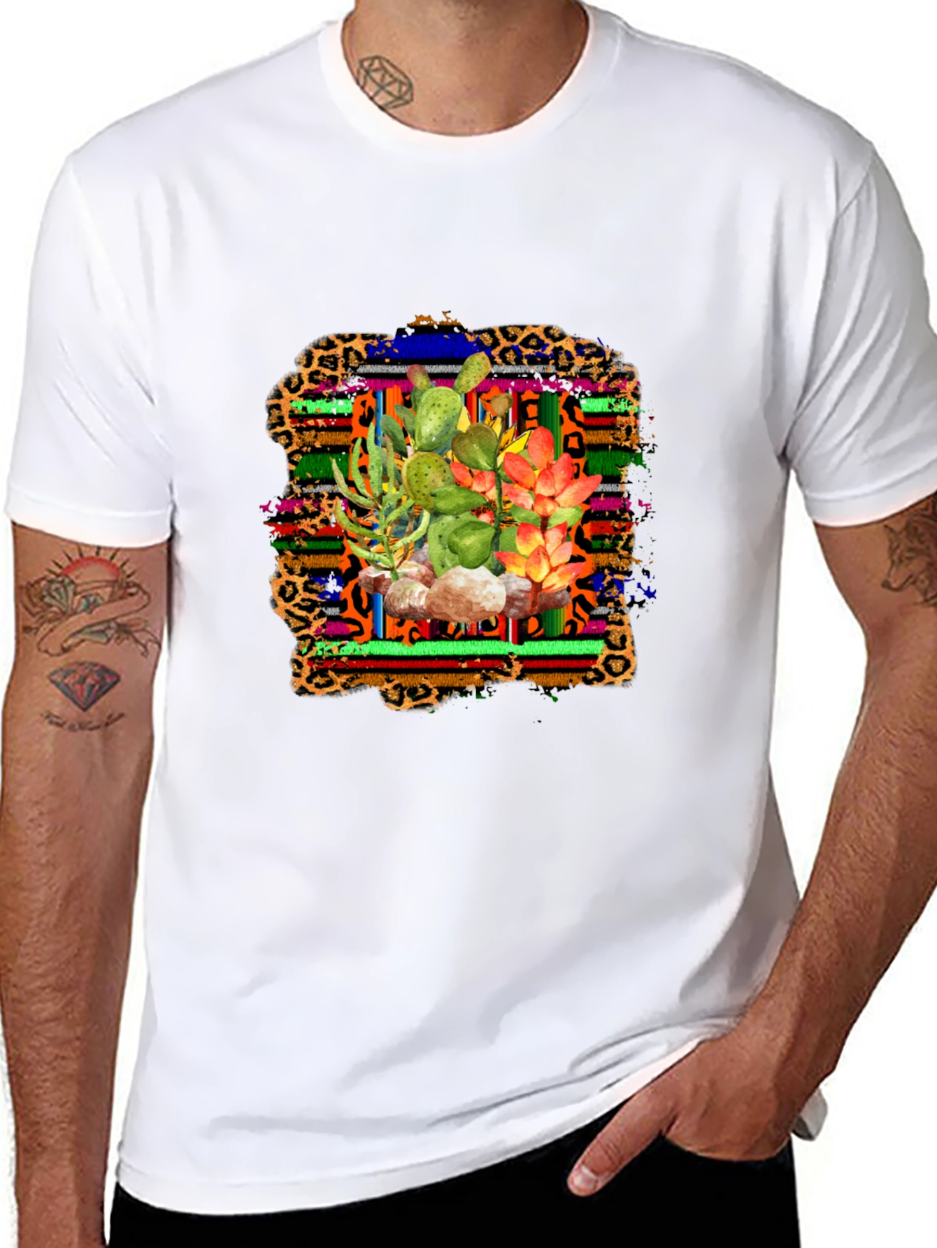 Cactus Graphic Tee - Desert Style