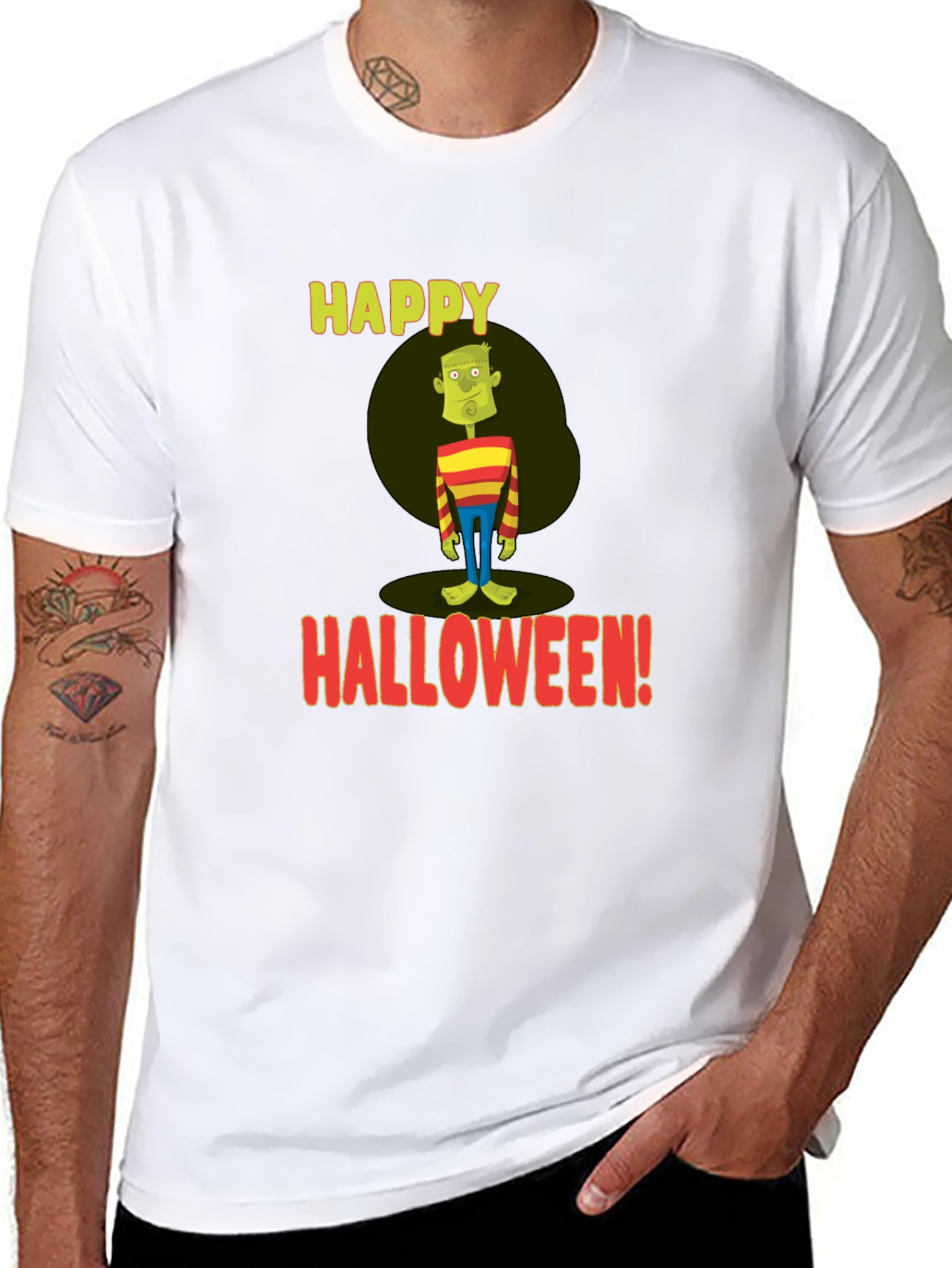Happy Halloween Zombie T-Shirt